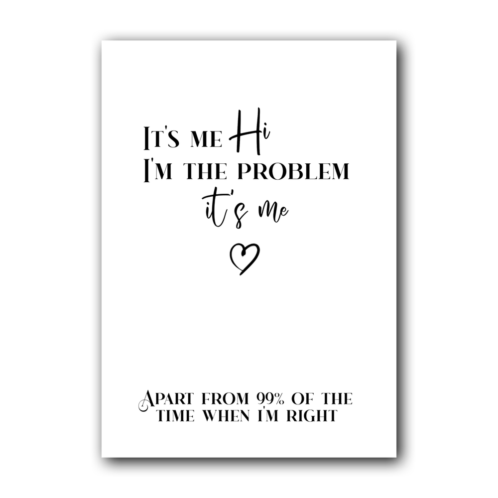 It' Me Problem Card #1 image